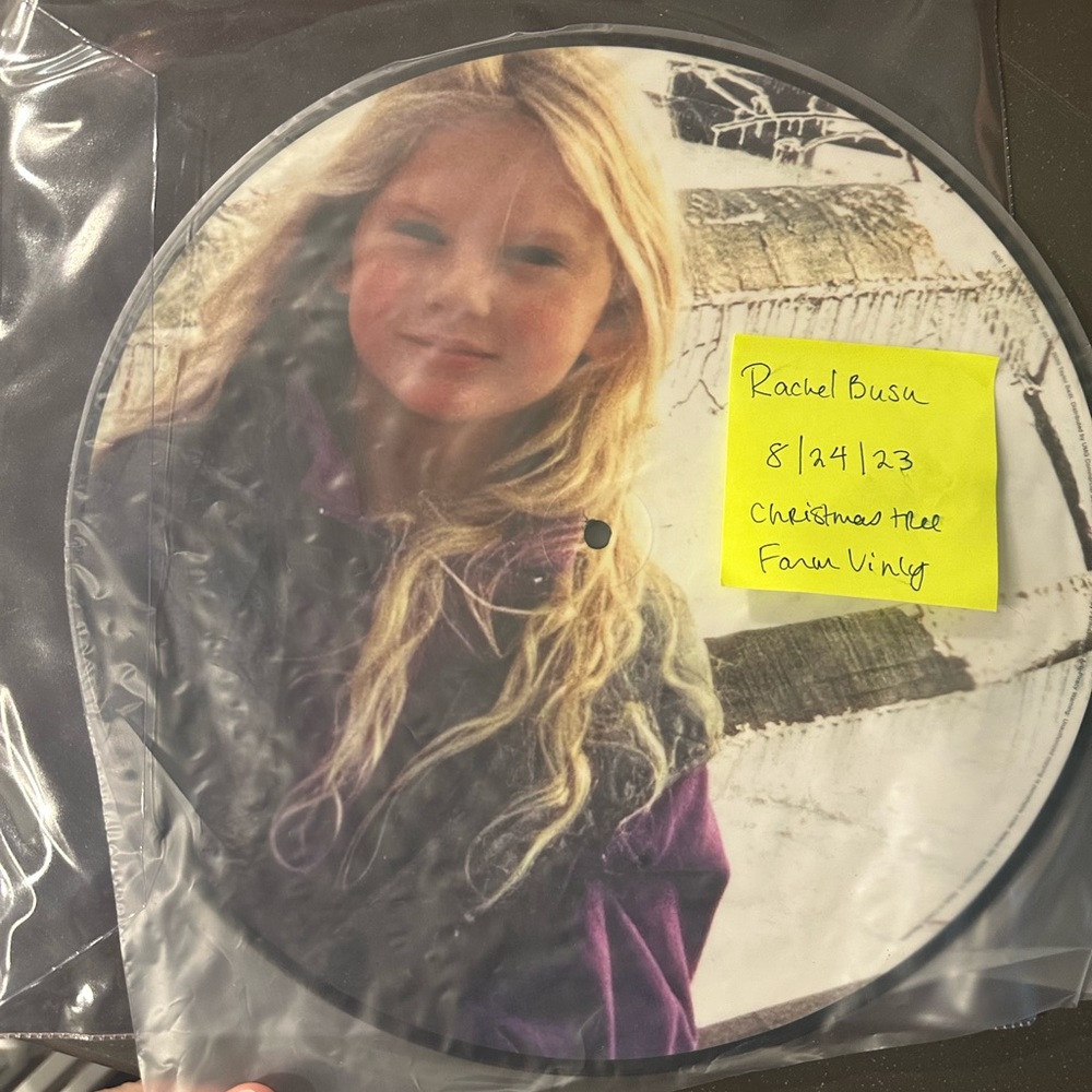Taylor Swift Christmas tree farm vinyl
